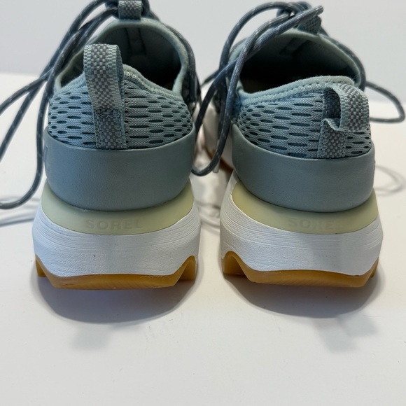Sorel Kinetic Impact Sneakers Women Size 9 Lace Up Mesh Comfy Casual Blue - Picture 9 of 15